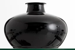 Décoration^Flamant Chiaz, Vase, Verre, Noir