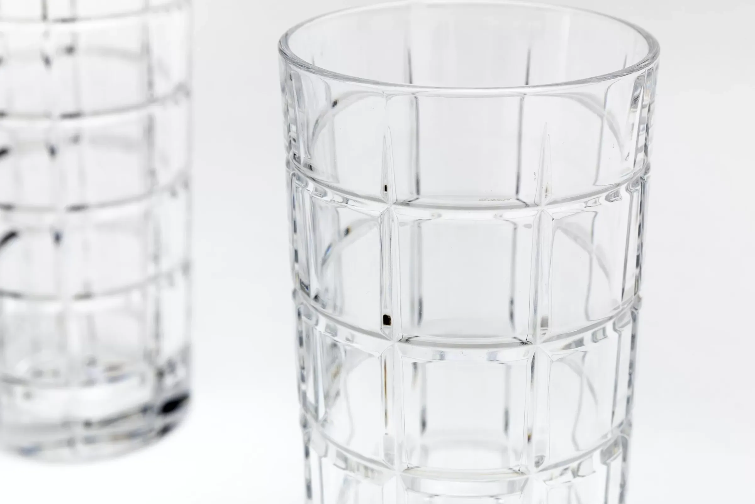 Lunettes^Flamant Chopin, Grand Verre, Coupe A La Main, Ensemble De 6