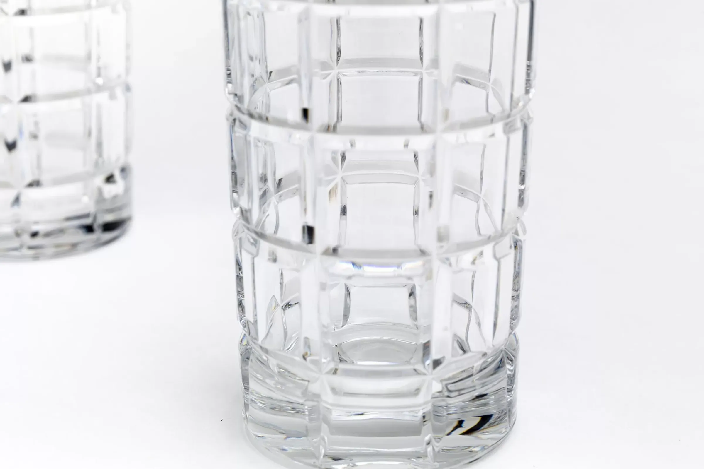Lunettes^Flamant Chopin, Grand Verre, Coupe A La Main, Ensemble De 6