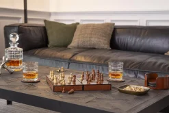 Lunettes^Flamant Chopin, Verre A Whisky, Coupe A La Main, Ensemble De 6