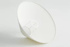 Eclairage^Flamant Circum, Abat-Jour, Blanc Casse, Conique, 30 Cm