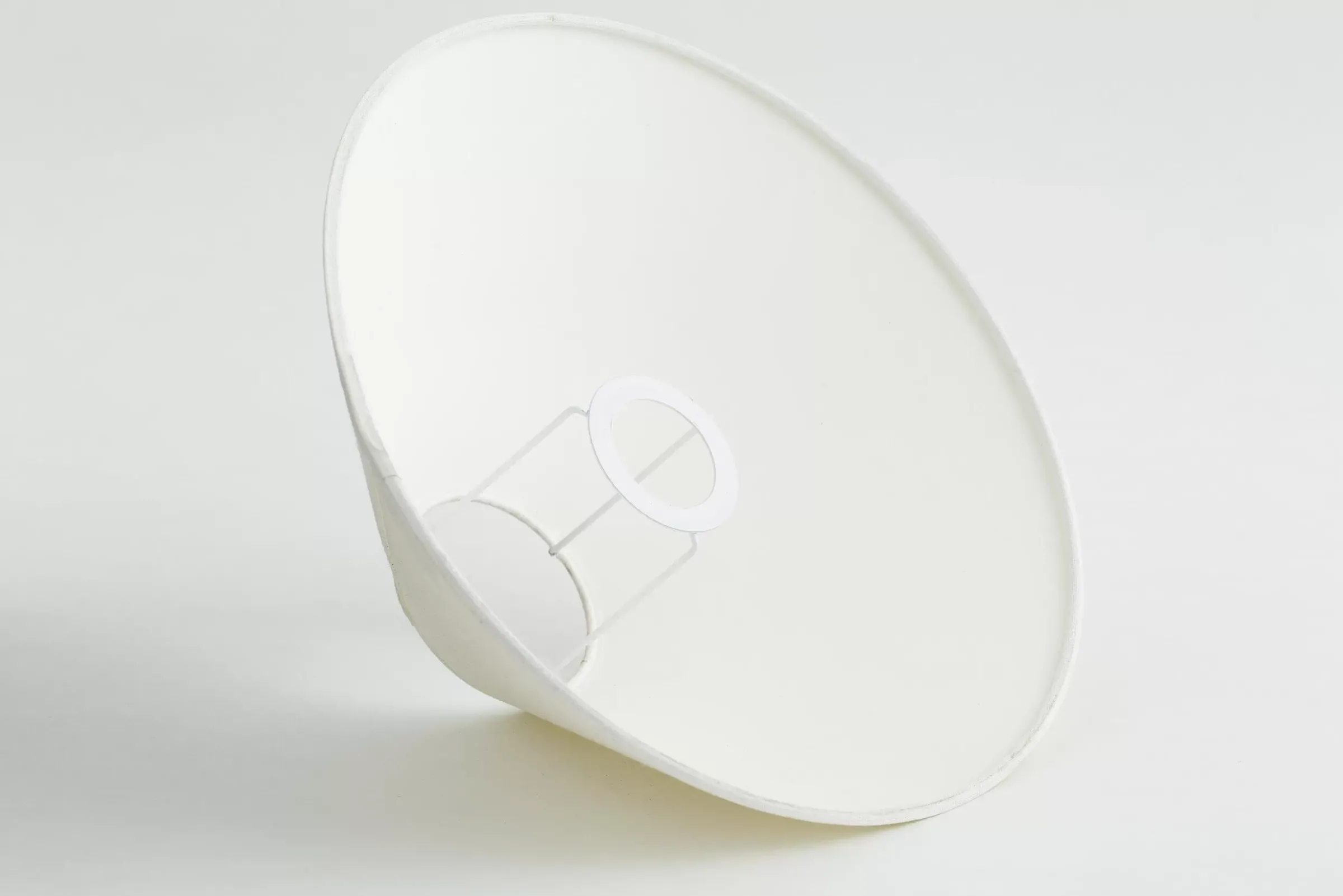 Eclairage^Flamant Circum, Abat-Jour, Blanc Casse, Conique, 30 Cm