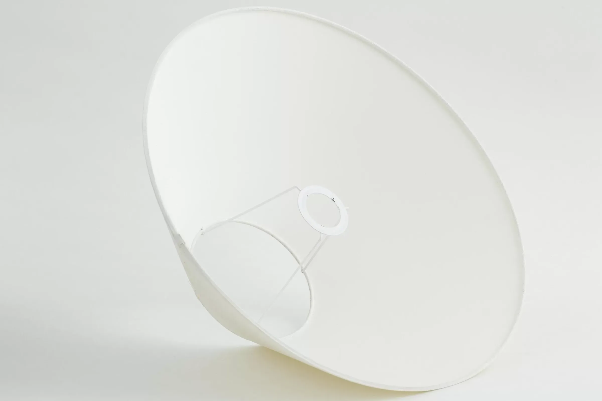 Eclairage^Flamant Circum, Abat-Jour, Blanc Casse, Conique, 45 Cm