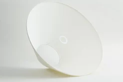 Eclairage^Flamant Circum, Abat-Jour, Blanc Casse, Conique, 55 Cm