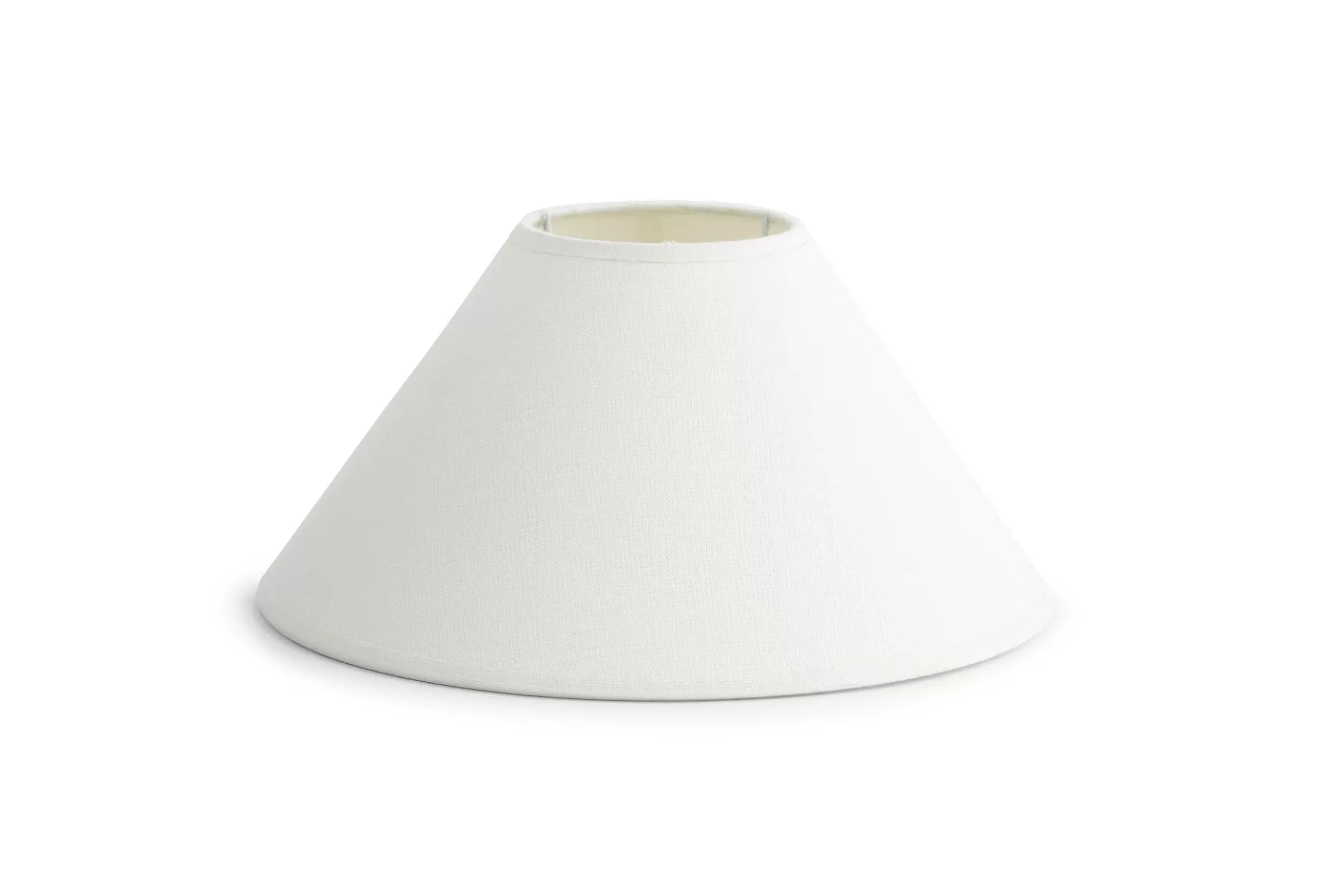 Eclairage^Flamant Circum, Abat-Jour, Blanc Casse, Conique, 23 Cm