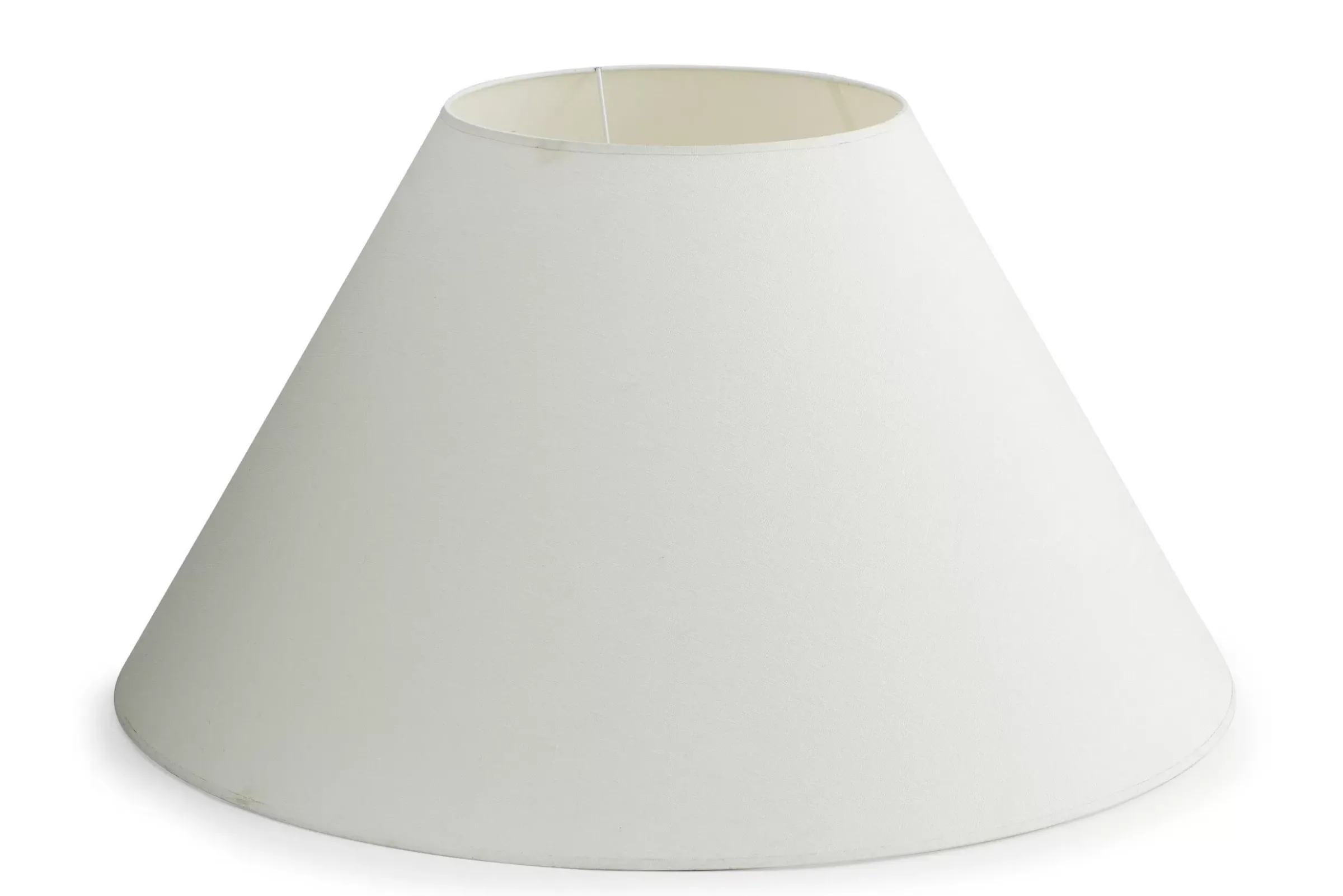 Eclairage^Flamant Circum, Abat-Jour, Blanc Casse, Conique, 75 Cm