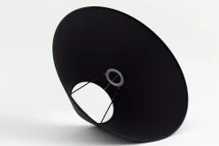 Eclairage^Flamant Circum, Abat-Jour, Noir, Conique, 45 Cm