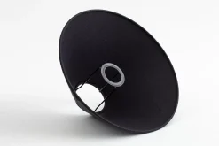 Eclairage^Flamant Circum, Abat-Jour, Noir, Conique, 30 Cm