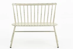 Sièges De Jardin^Flamant Claire, Banc De Jardin, Blanc Retro