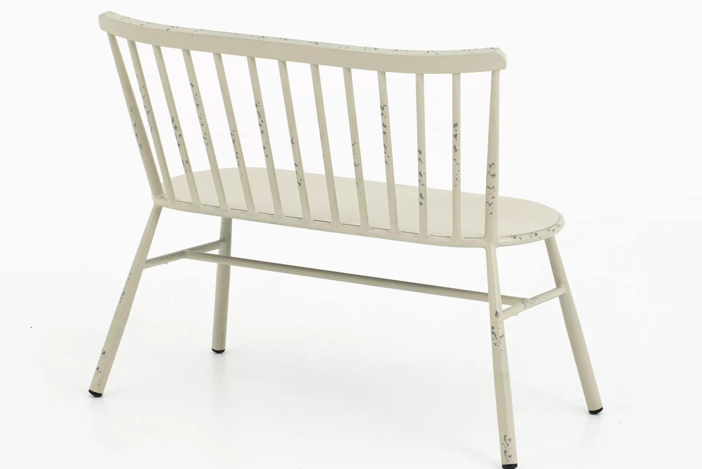 Sièges De Jardin^Flamant Claire, Banc De Jardin, Blanc Retro