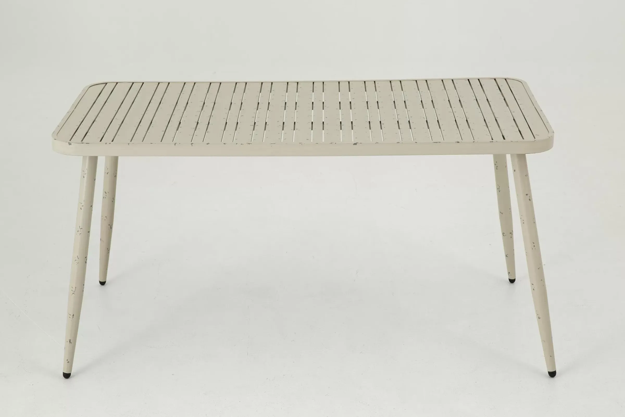 Tables De Jardin^Flamant Claire, Table De Jardin, 150X75, Blanc Retro