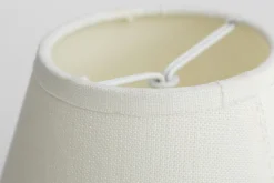 Eclairage^Flamant Clips, Abat-Jour, Blanc Casse, Conique, 14 Cm