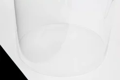Eclairage^Flamant Cypri, Lampe De Table, Verre, Noir, S