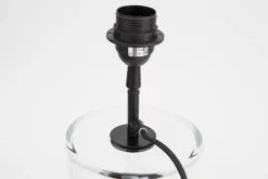 Eclairage^Flamant Cypri, Lampe De Table, Verre, Noir, S