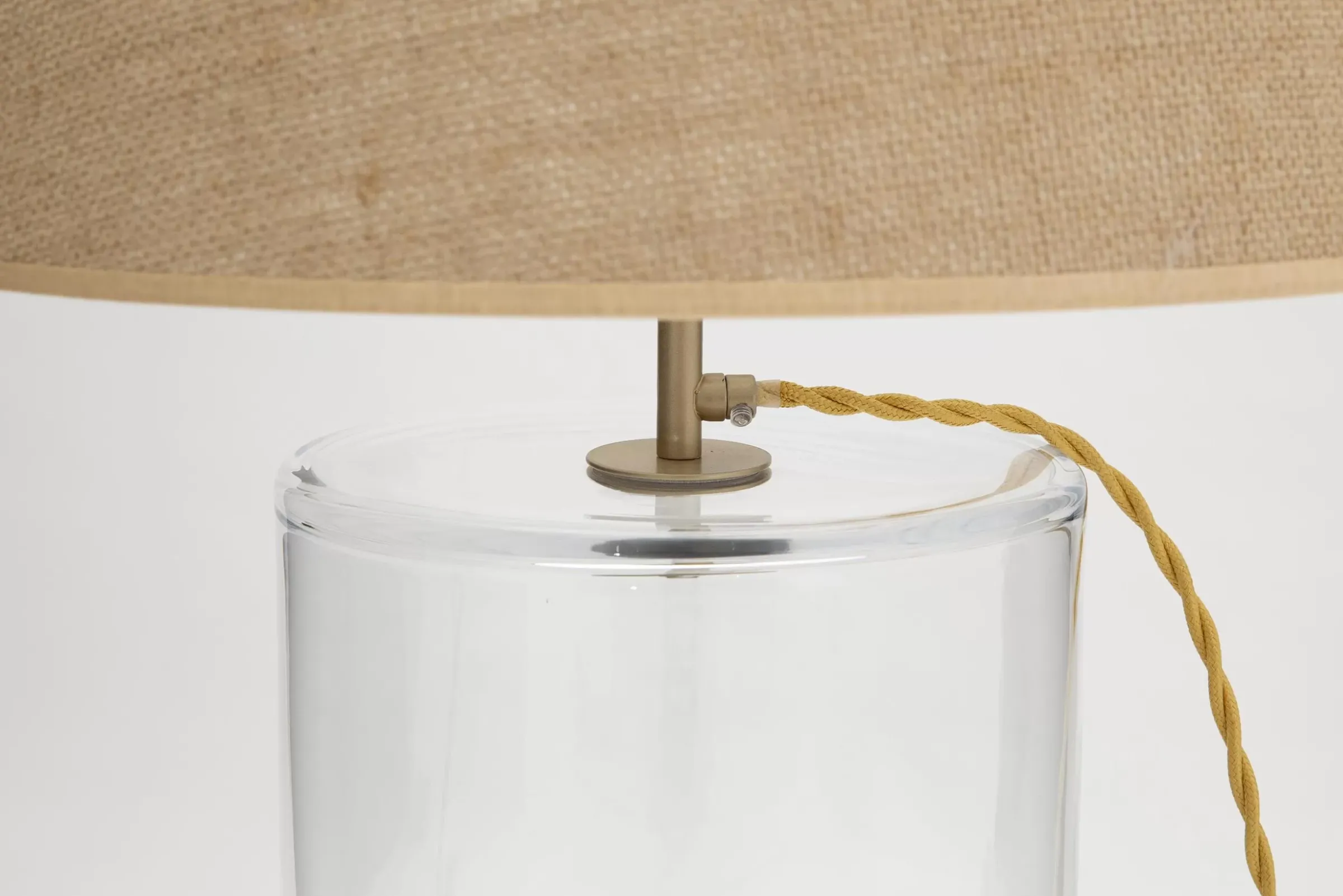 Eclairage^Flamant Cypri, Lampe De Table, Verre, L