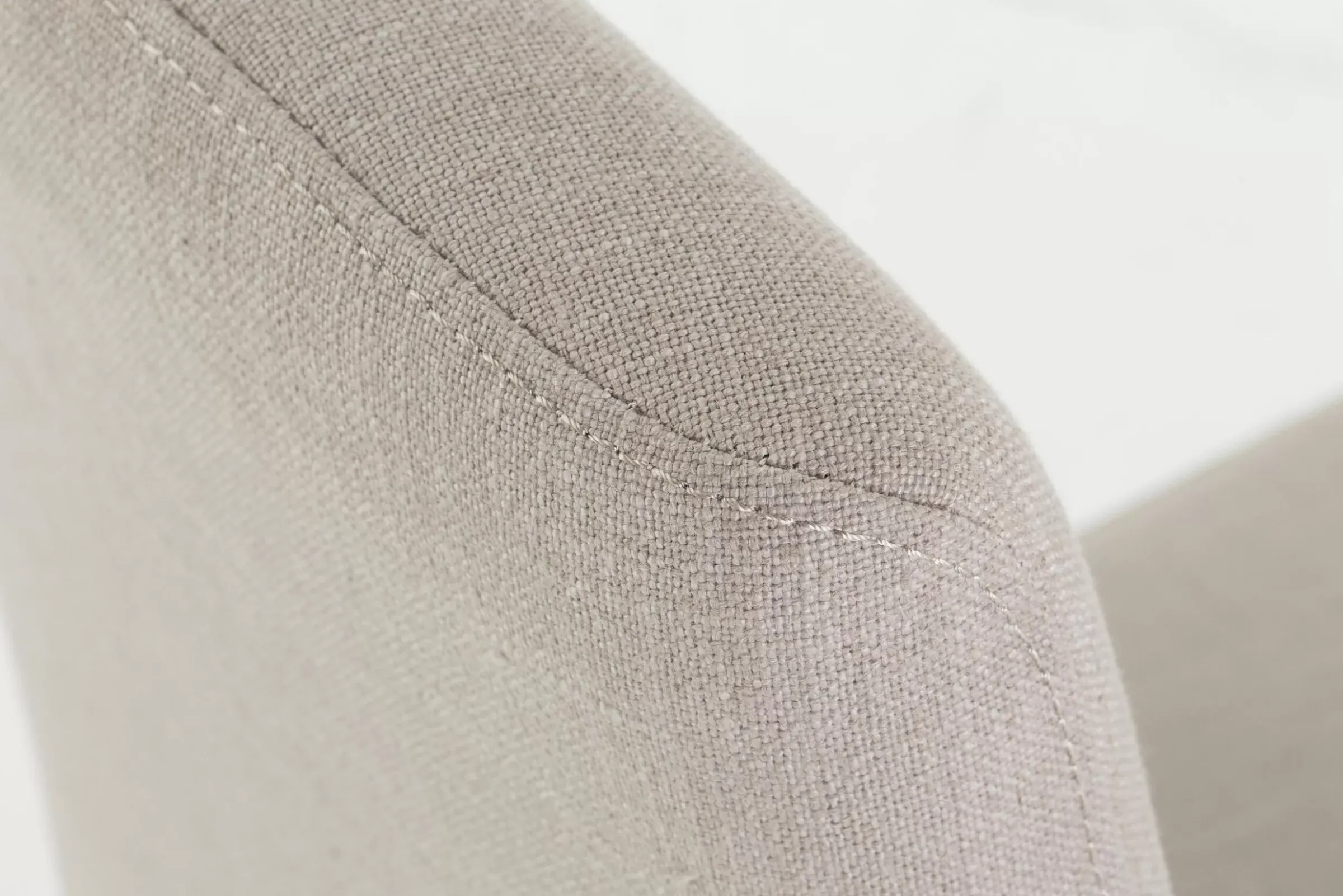 Chaises^Flamant Dalya, Chaise, Bouleau, Lin Blanc Casse