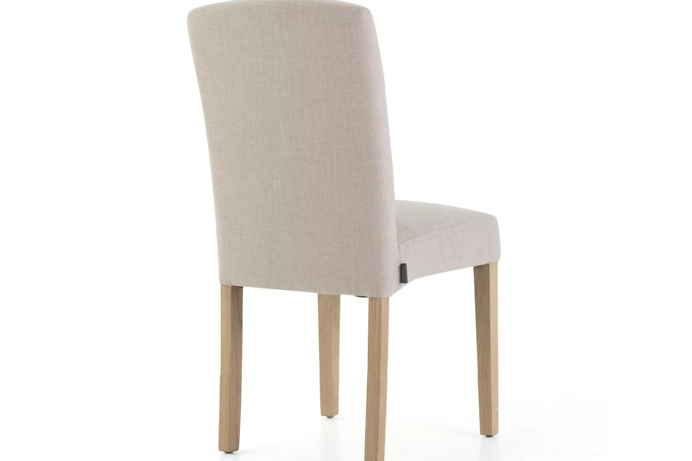 Chaises^Flamant Dalya, Chaise, Bouleau, Lin Blanc Casse