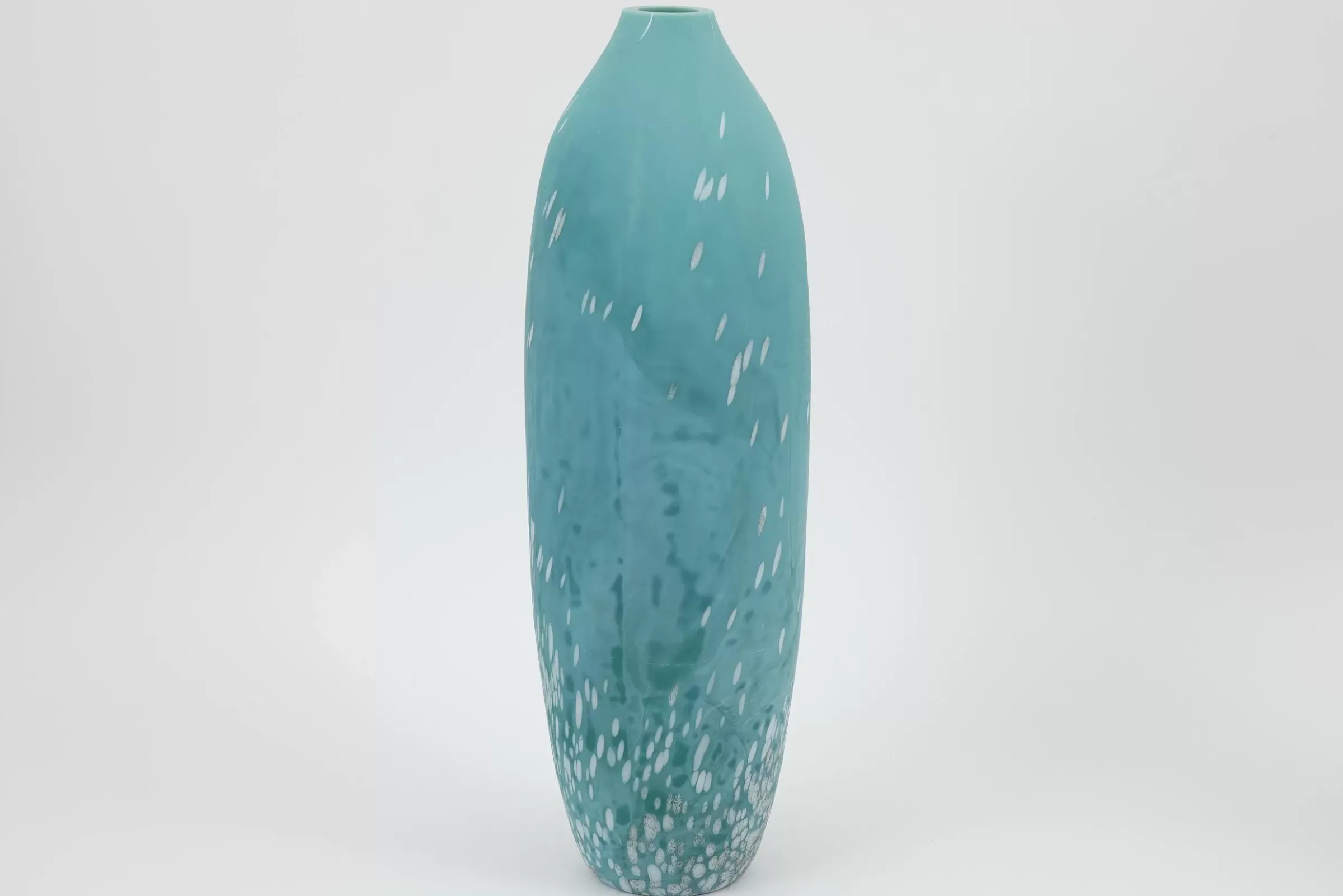 Décoration^Flamant Dego, Vase, Verre, Turquoise, L