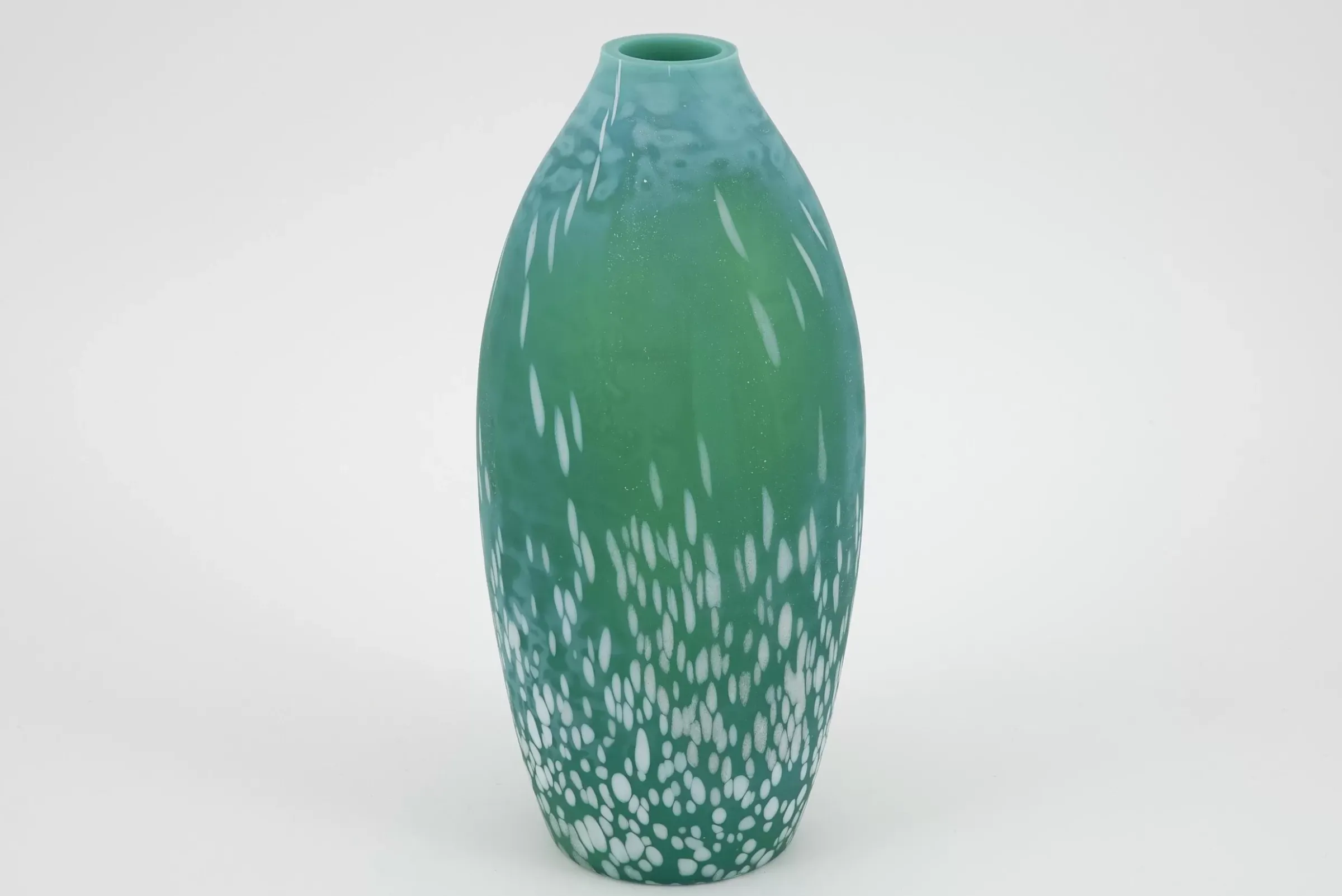 Décoration^Flamant Dego, Vase, Verre, Turquoise, S