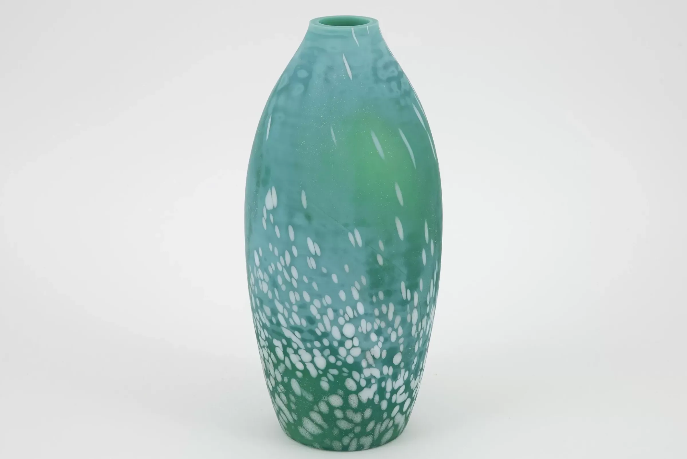 Décoration^Flamant Dego, Vase, Verre, Turquoise, S
