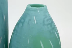 Décoration^Flamant Dego, Vase, Verre, Turquoise, S
