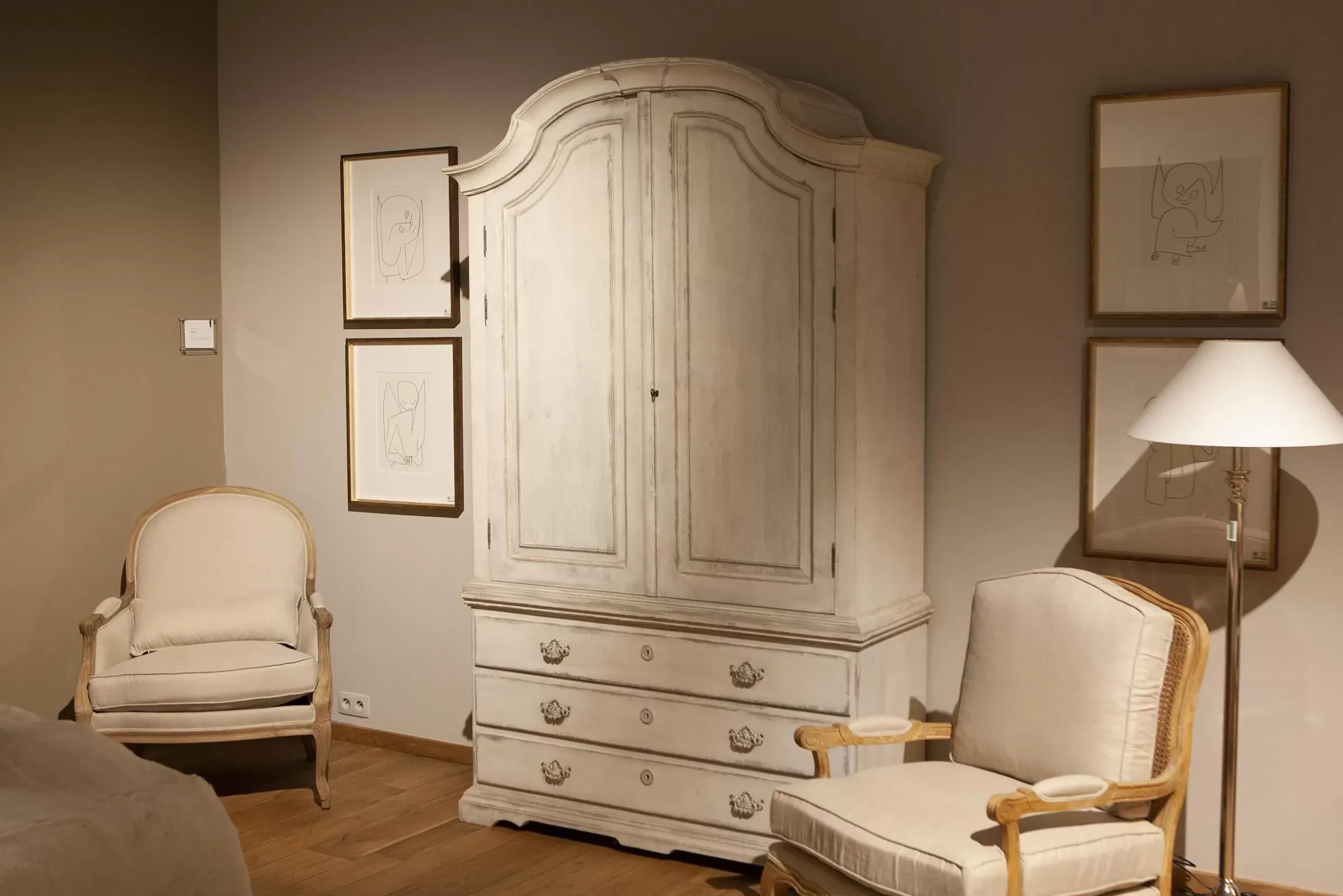 Placards^Flamant Divina, Armoire, Gris Clair