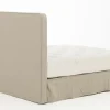 Des Lits^Flamant Duncan, Lit Double, Avec Tete De Lit, Housse, 160Cm