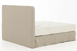 Des Lits^Flamant Duncan, Lit Double, Avec Tete De Lit, Housse, 160Cm