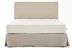 Des Lits^Flamant Duncan, Lit Double, Avec Tete De Lit, Housse, 160Cm