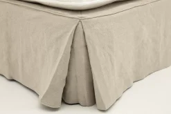 Des Lits^Flamant Duncan, Lit Double, Avec Tete De Lit, Housse, 160Cm