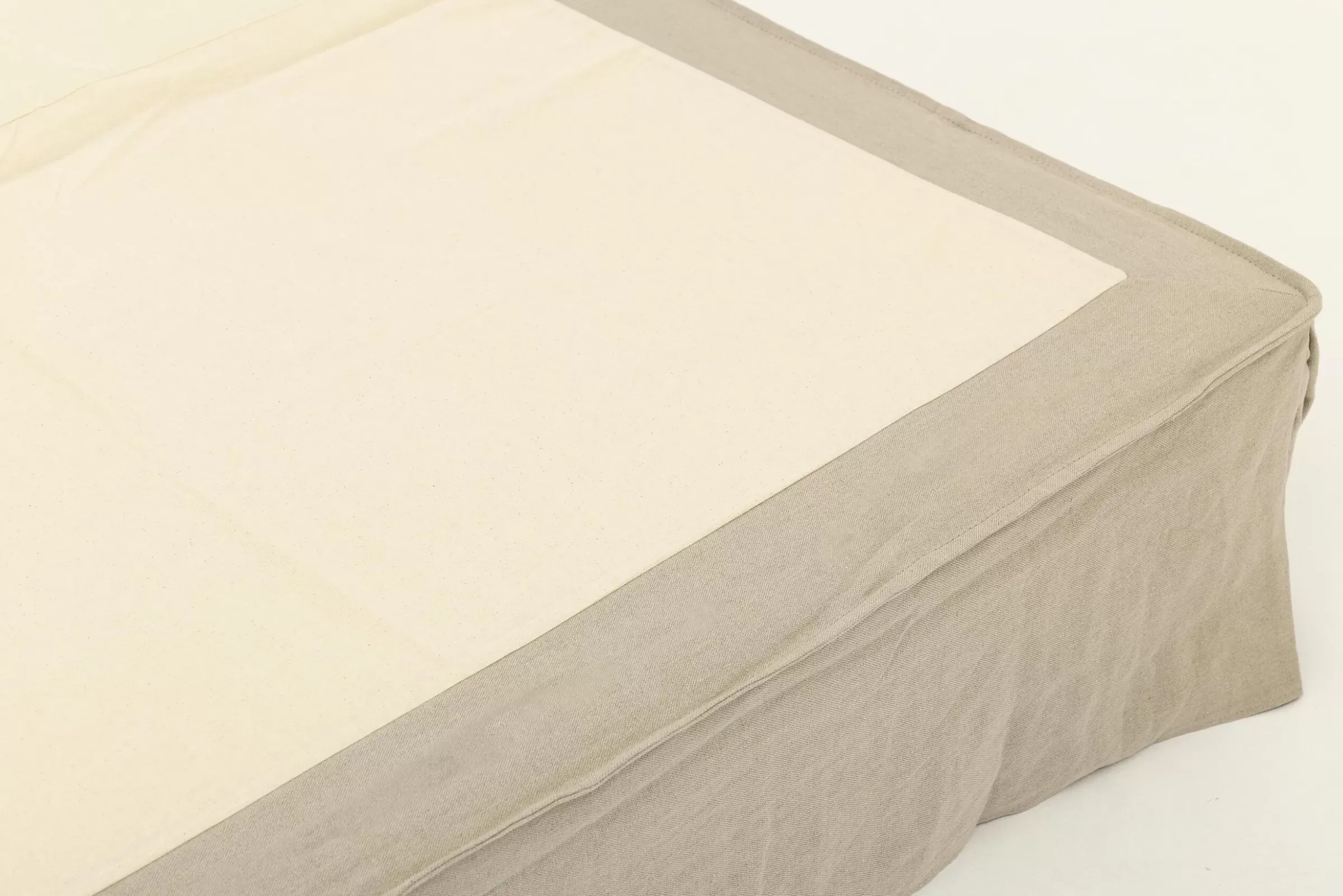 Des Lits^Flamant Duncan, Lit Double, Avec Tete De Lit, Housse, 180Cm