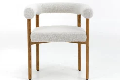 Fete Des Meres^Flamant Fantaisie, Fauteuil, Tissu, Blanc
