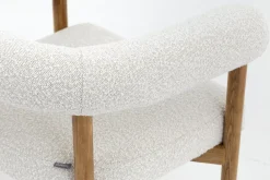 Fete Des Meres^Flamant Fantaisie, Fauteuil, Tissu, Blanc