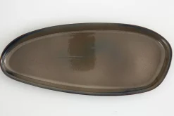 Assiettes, Plats Et Bols^Flamant Forme, Assiette De Service, Kaki