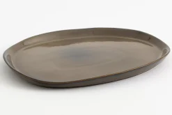 Assiettes, Plats Et Bols^Flamant Forme, Assiette, Kaki, 28,5Cm