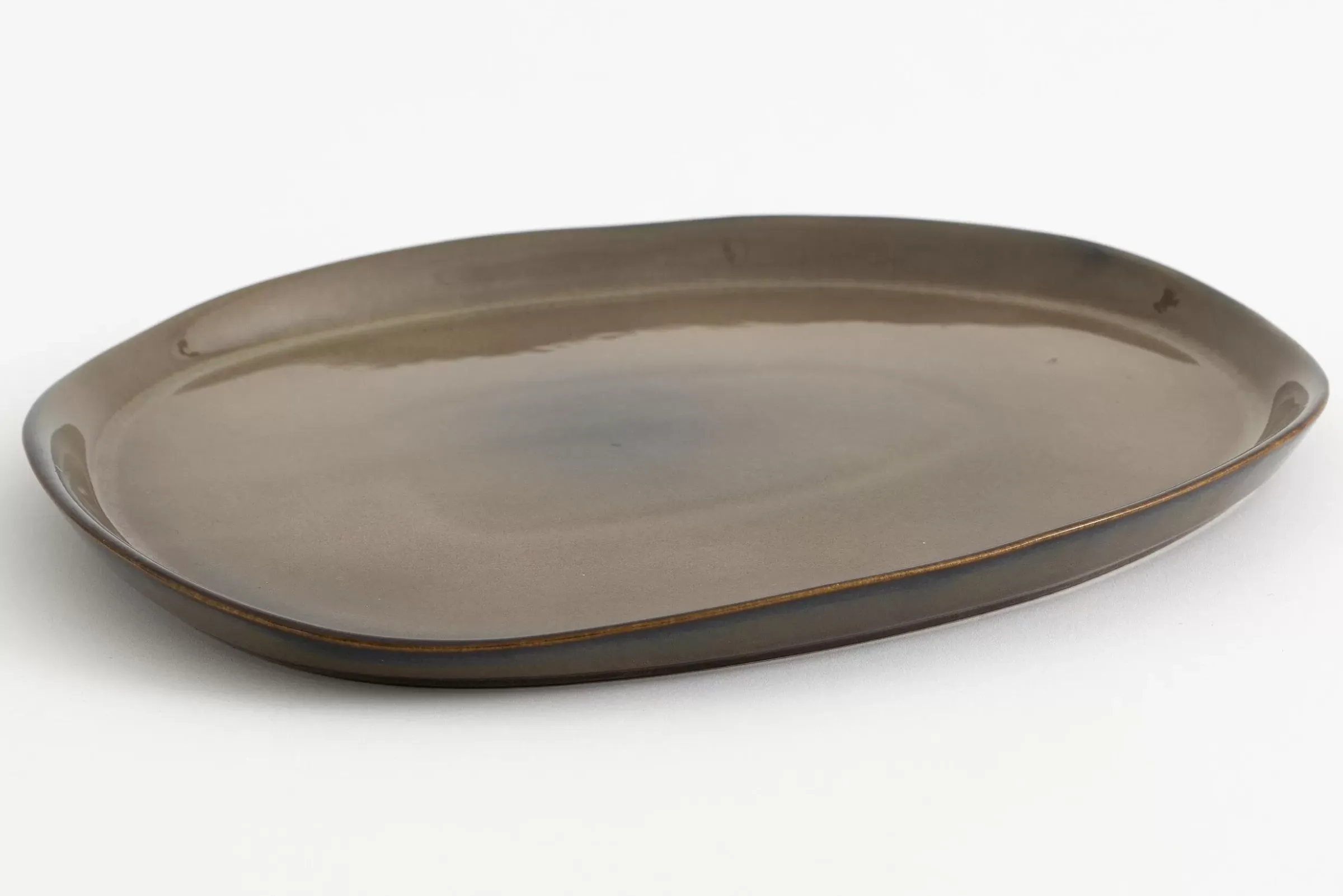 Assiettes, Plats Et Bols^Flamant Forme, Assiette, Kaki, 28,5Cm