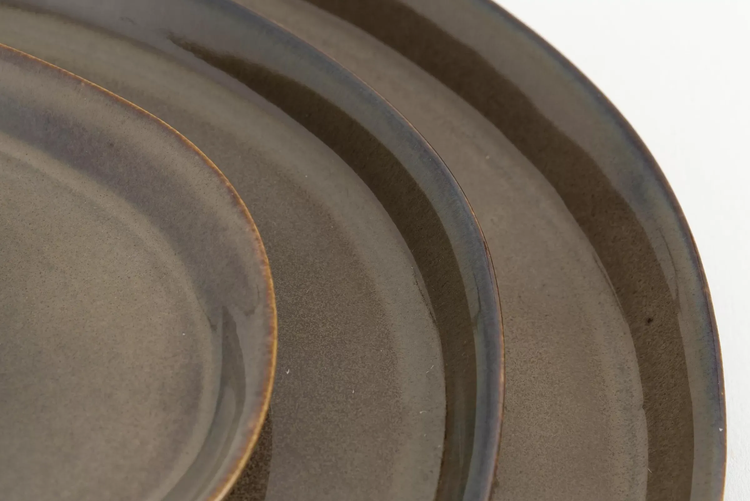 Assiettes, Plats Et Bols^Flamant Forme, Assiette, Kaki, 28,5Cm