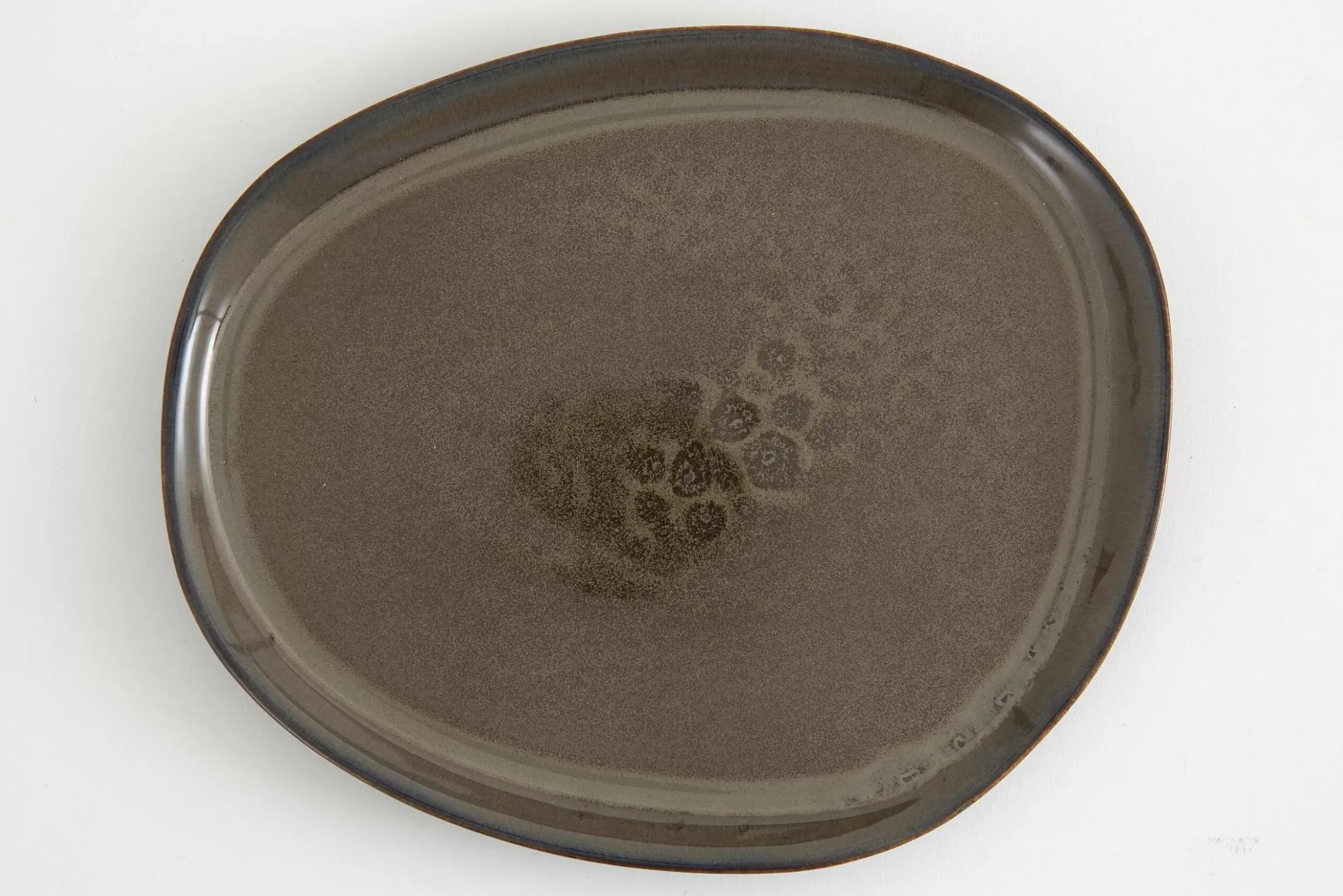 Assiettes, Plats Et Bols^Flamant Forme, Assiette, Kaki, 28,5Cm