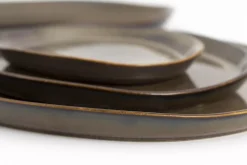 Assiettes, Plats Et Bols^Flamant Forme, Assiette, Kaki, 15Cm
