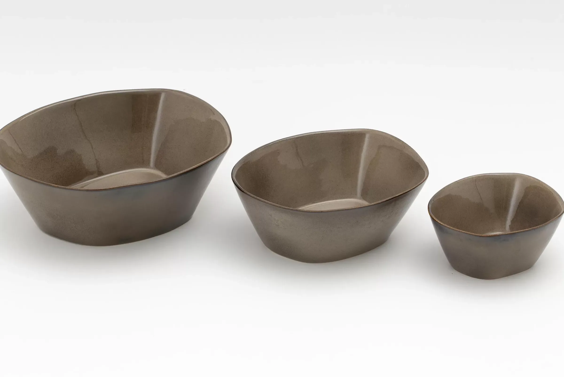 Assiettes, Plats Et Bols^Flamant Forme, Saladier, Kaki, S