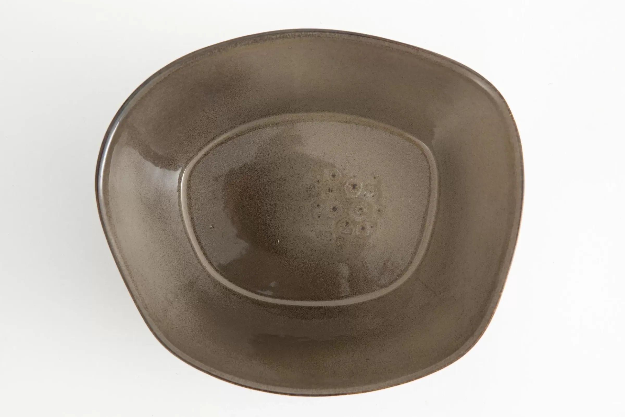 Assiettes, Plats Et Bols^Flamant Forme, Saladier, Kaki, S