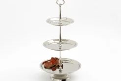 Fete Des Meres^Flamant Galaxa, Plat A Biscuits, Nickel