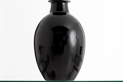 Fete Des Meres^Flamant Griegos, Vase, Verre, Noir