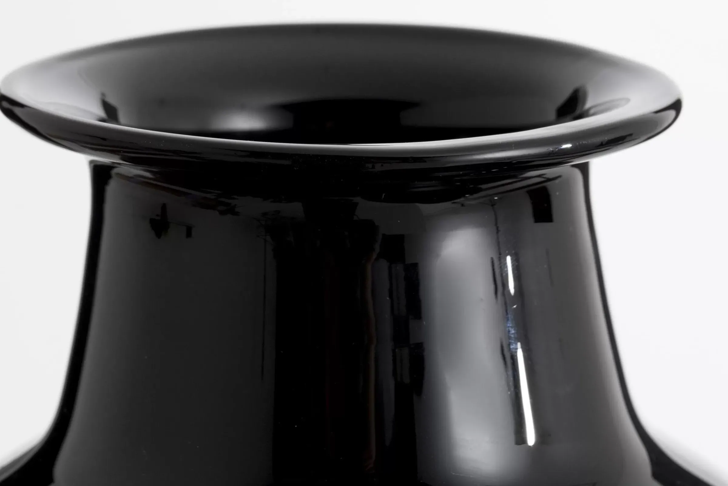 Fete Des Meres^Flamant Griegos, Vase, Verre, Noir