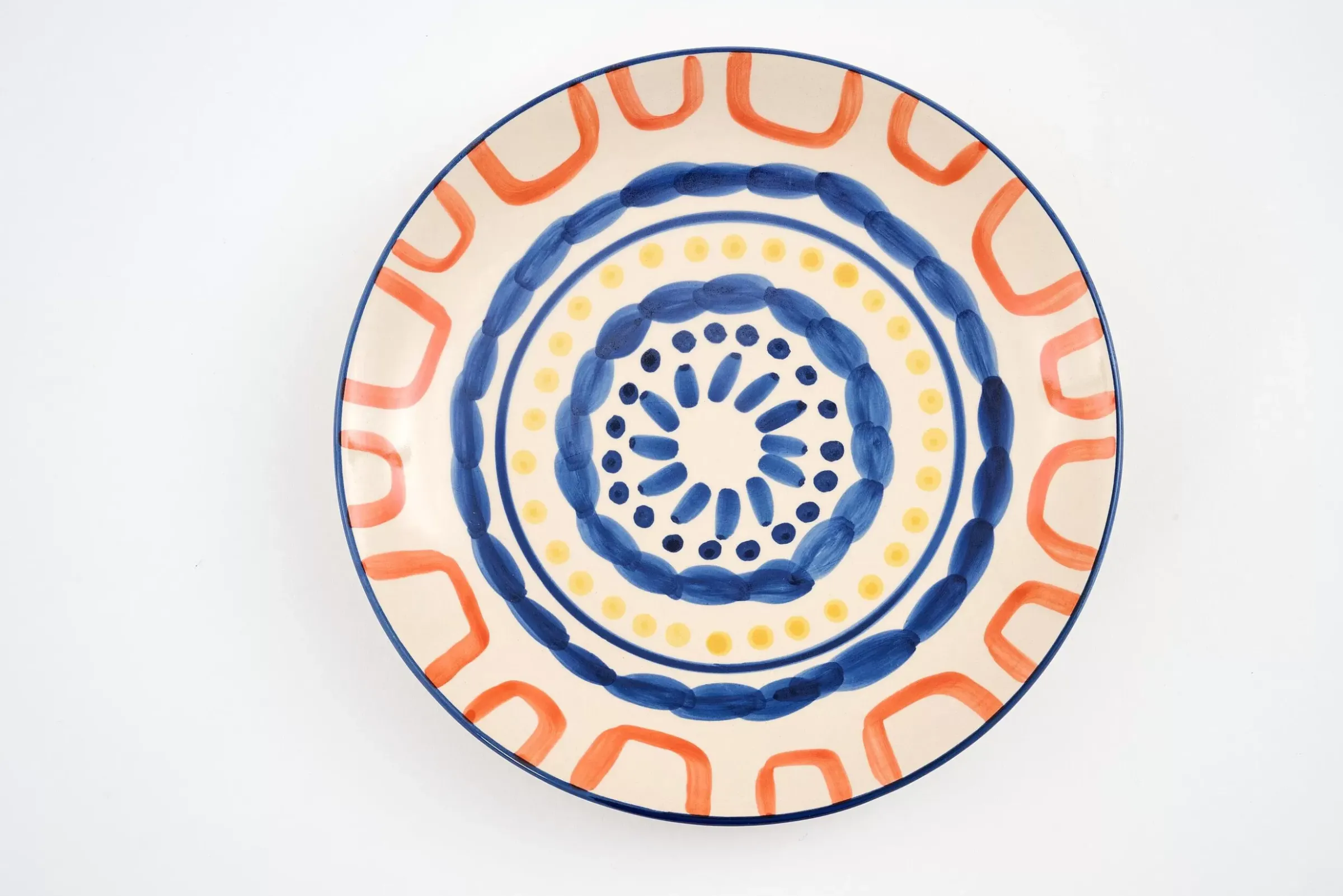 Assiettes, Plats Et Bols^Flamant Hadera, Assiette, 27Cm, Multi, Modele 4