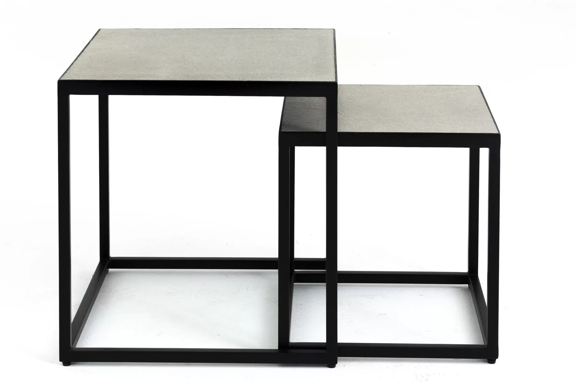 Table A Cafe^Flamant Hayes, Table D'Appoint, Carree, Ensemble De 2