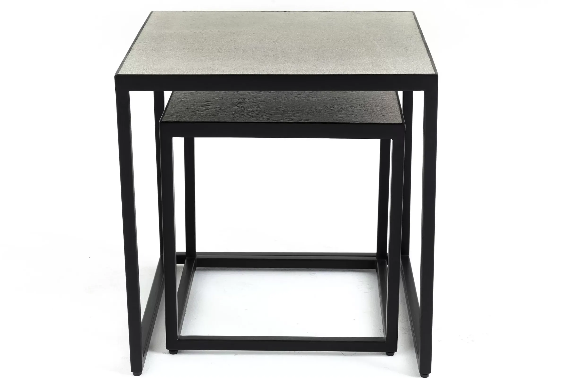 Table A Cafe^Flamant Hayes, Table D'Appoint, Carree, Ensemble De 2