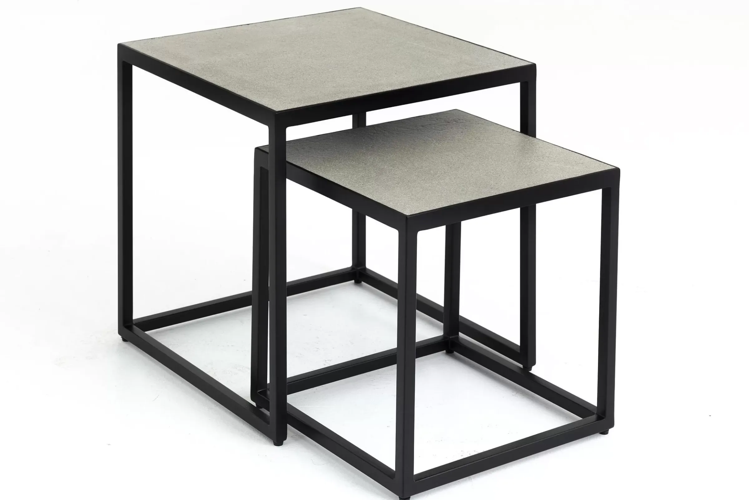 Table A Cafe^Flamant Hayes, Table D'Appoint, Carree, Ensemble De 2