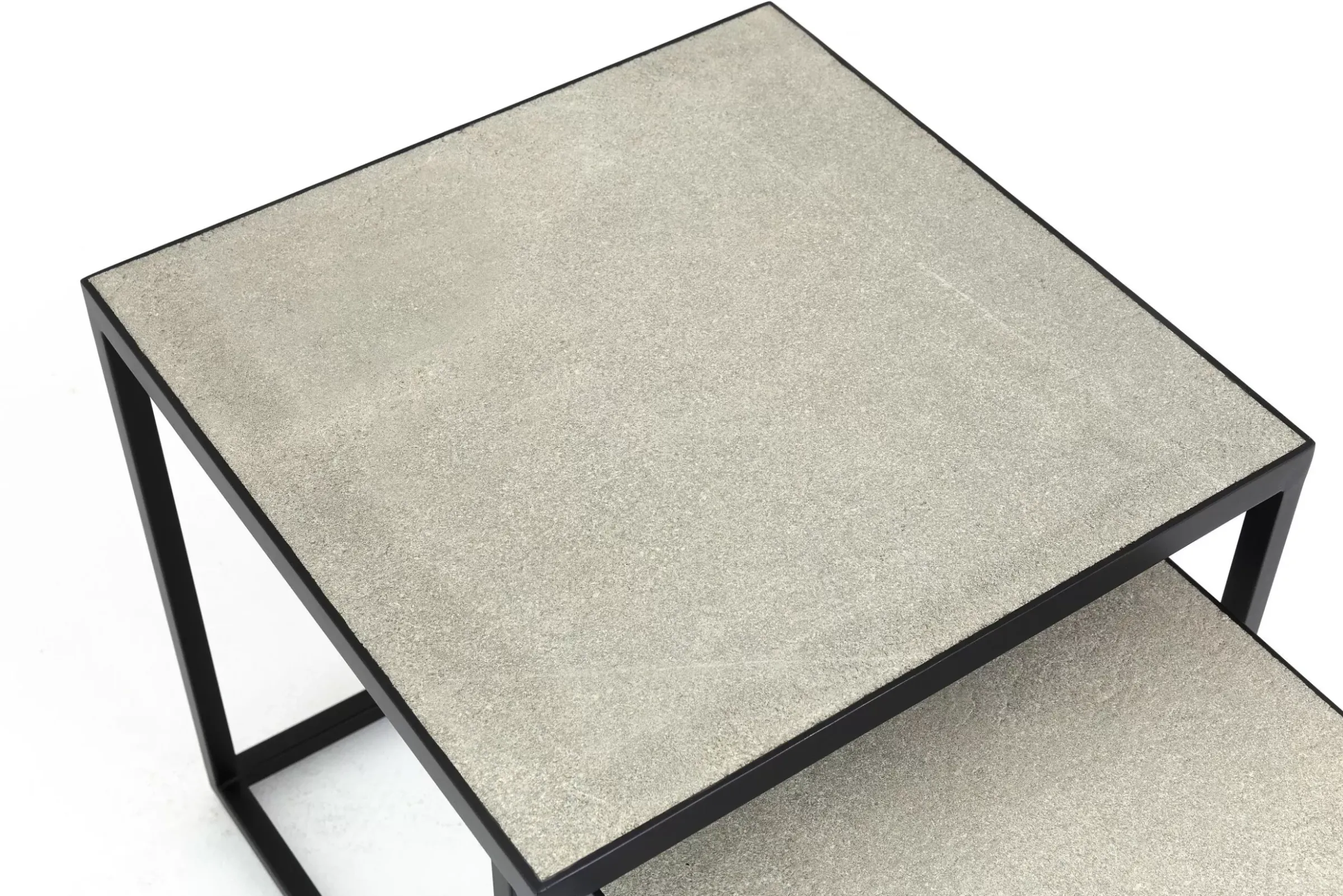 Table A Cafe^Flamant Hayes, Table D'Appoint, Carree, Ensemble De 2