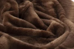 Textiles De Maison^Flamant Hirom, Plaid, Fausse Fourrure